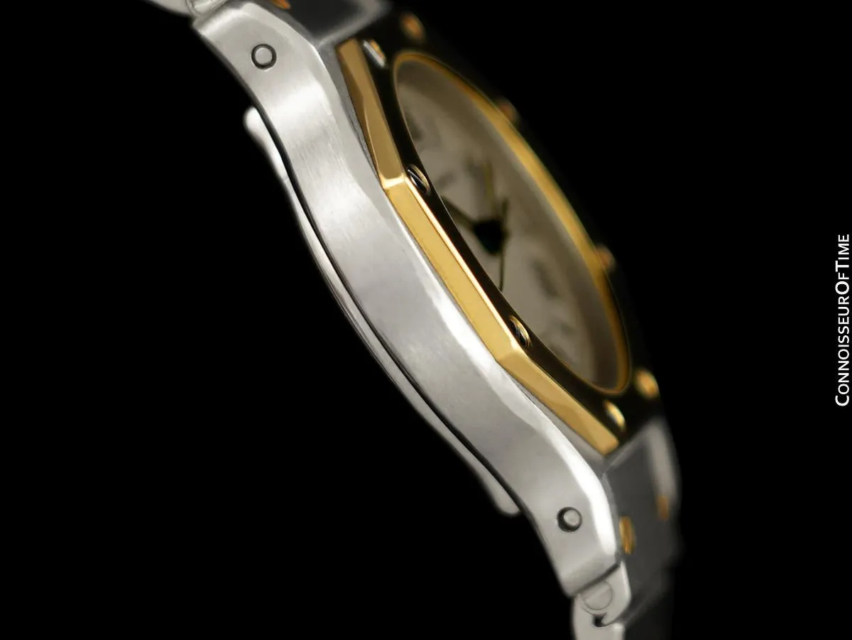 Cartier Santos Octagon Ladies Watch - Stainless Steel & 18K Gold