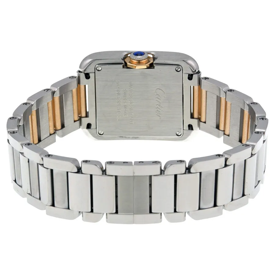 Cartier Tank Anglaise Silver Dial Ladies Watch W5310019
