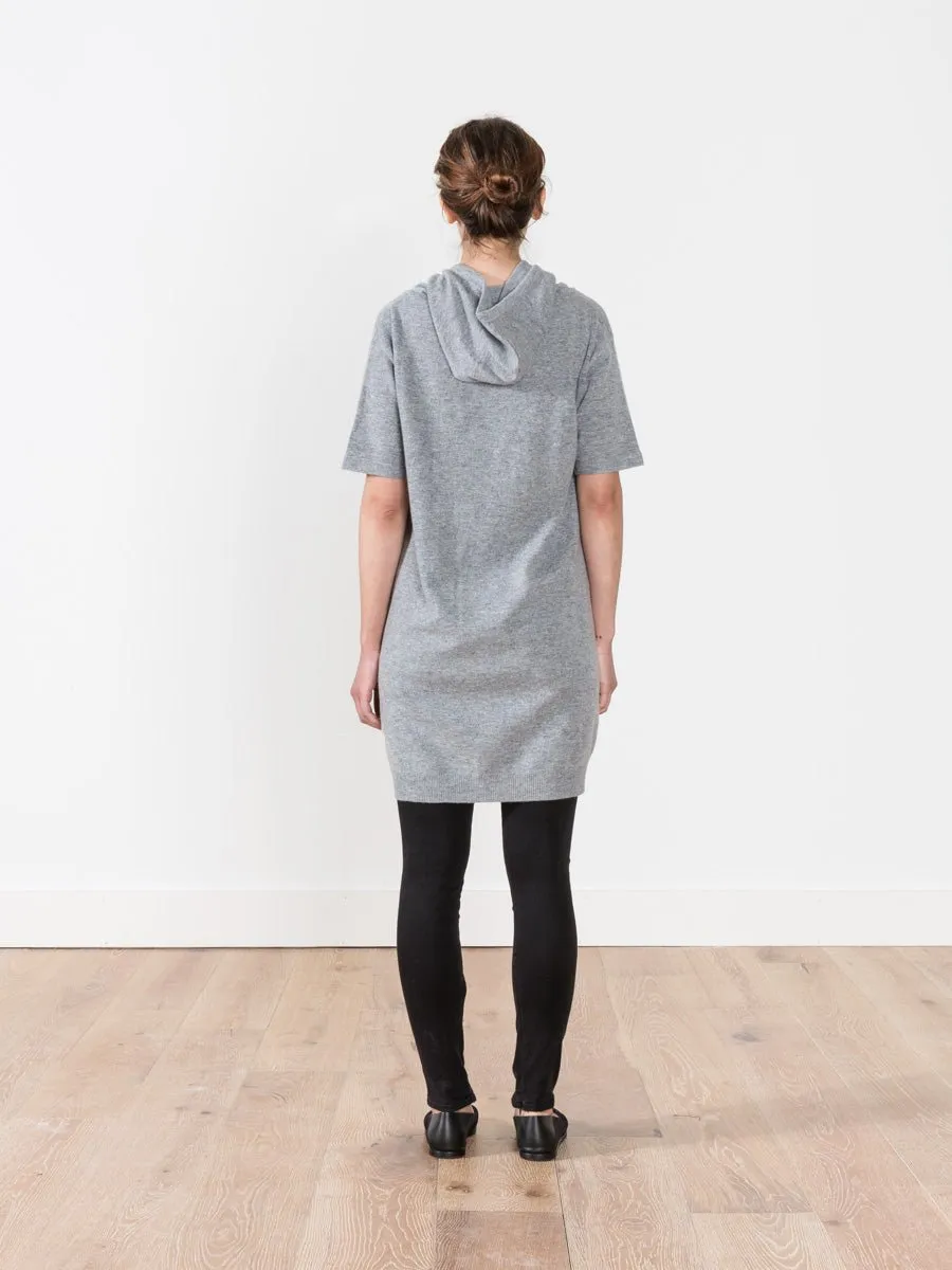 cashmere hoodie dress
