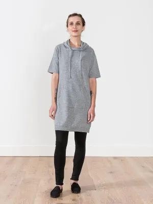 cashmere hoodie dress