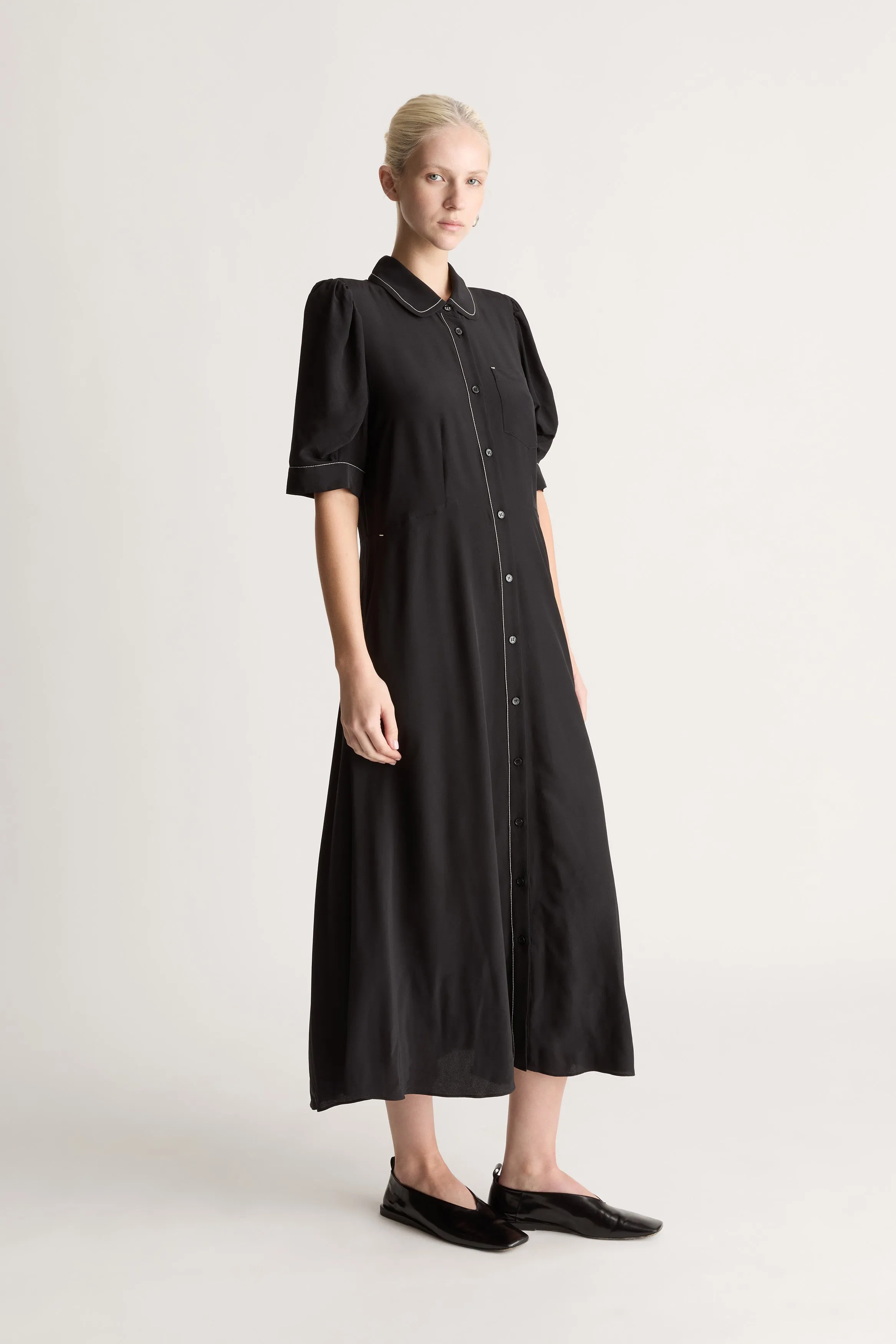 Cassini Short Sleeve Dress