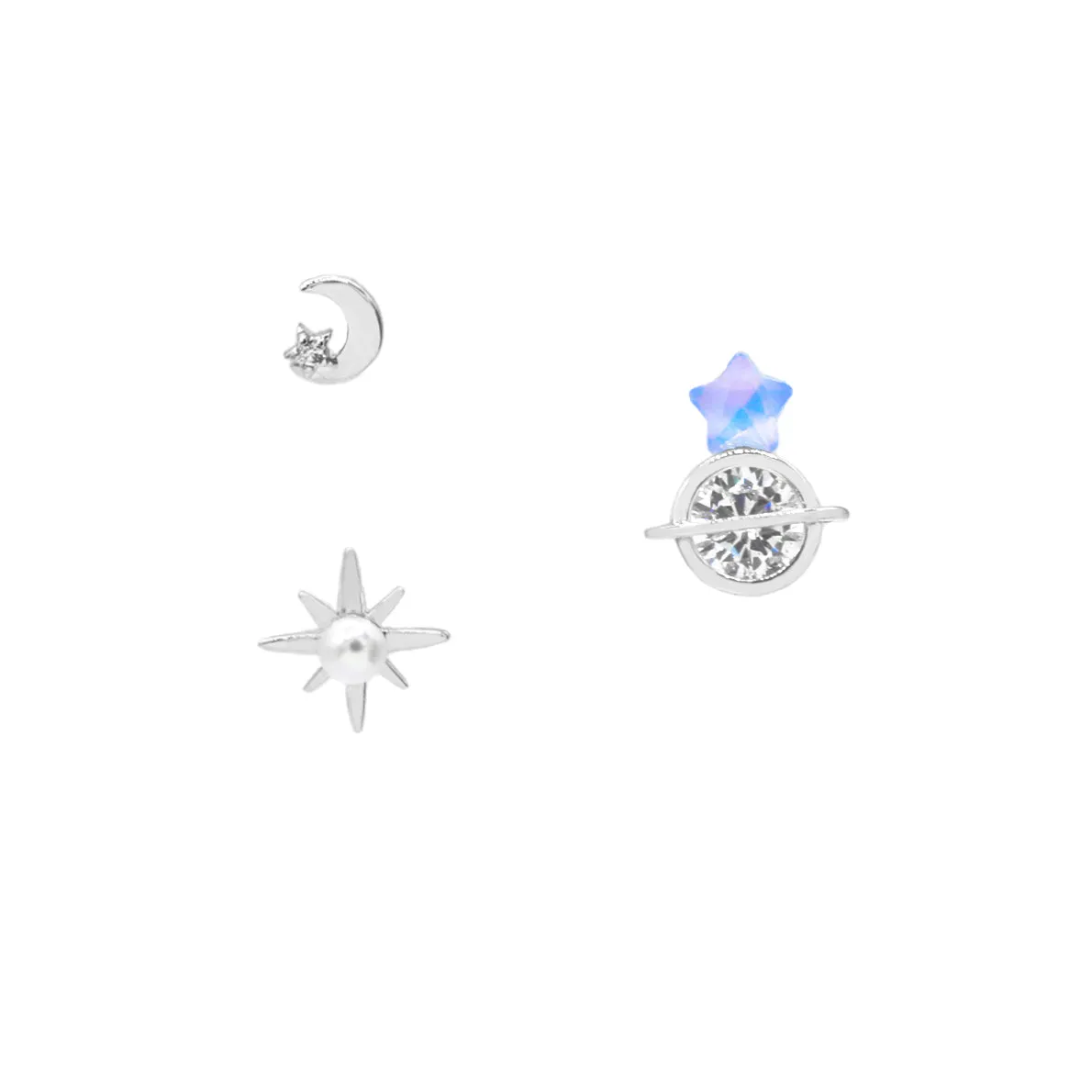 Celestial Trio Earrings Set