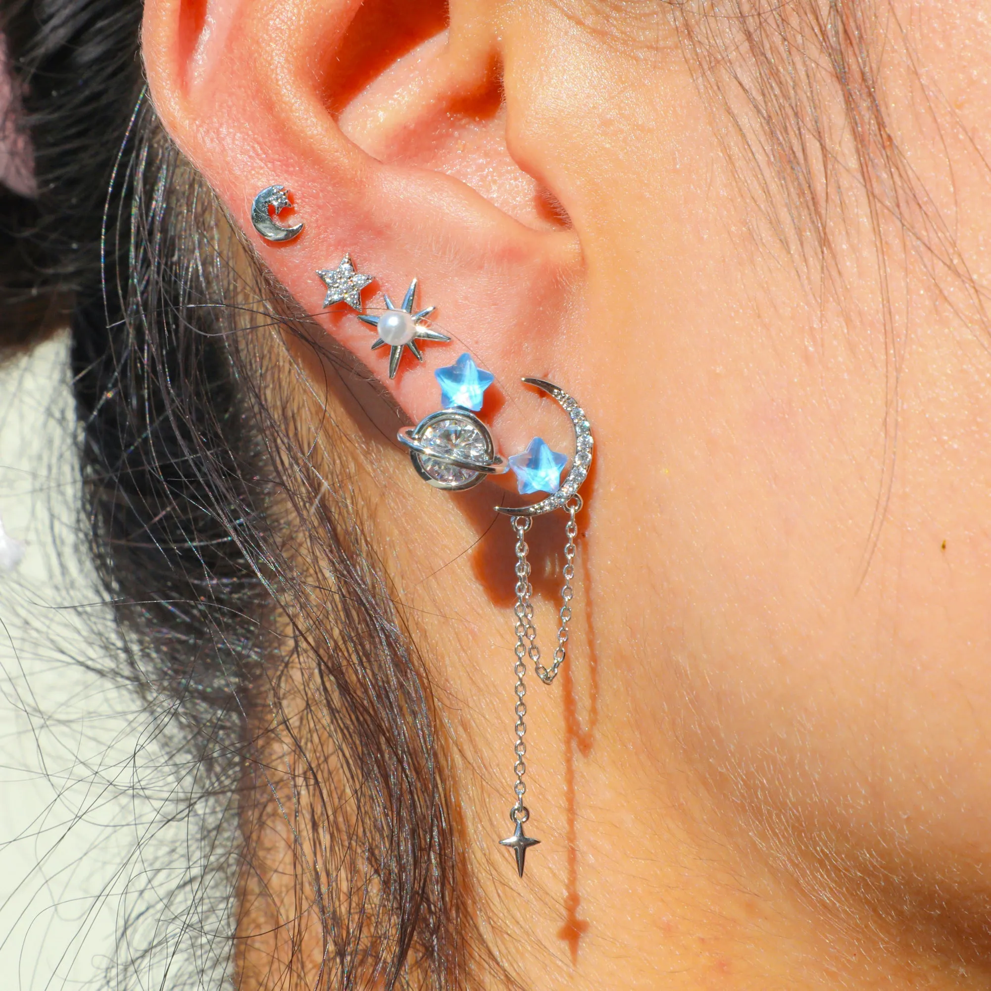 Celestial Trio Earrings Set
