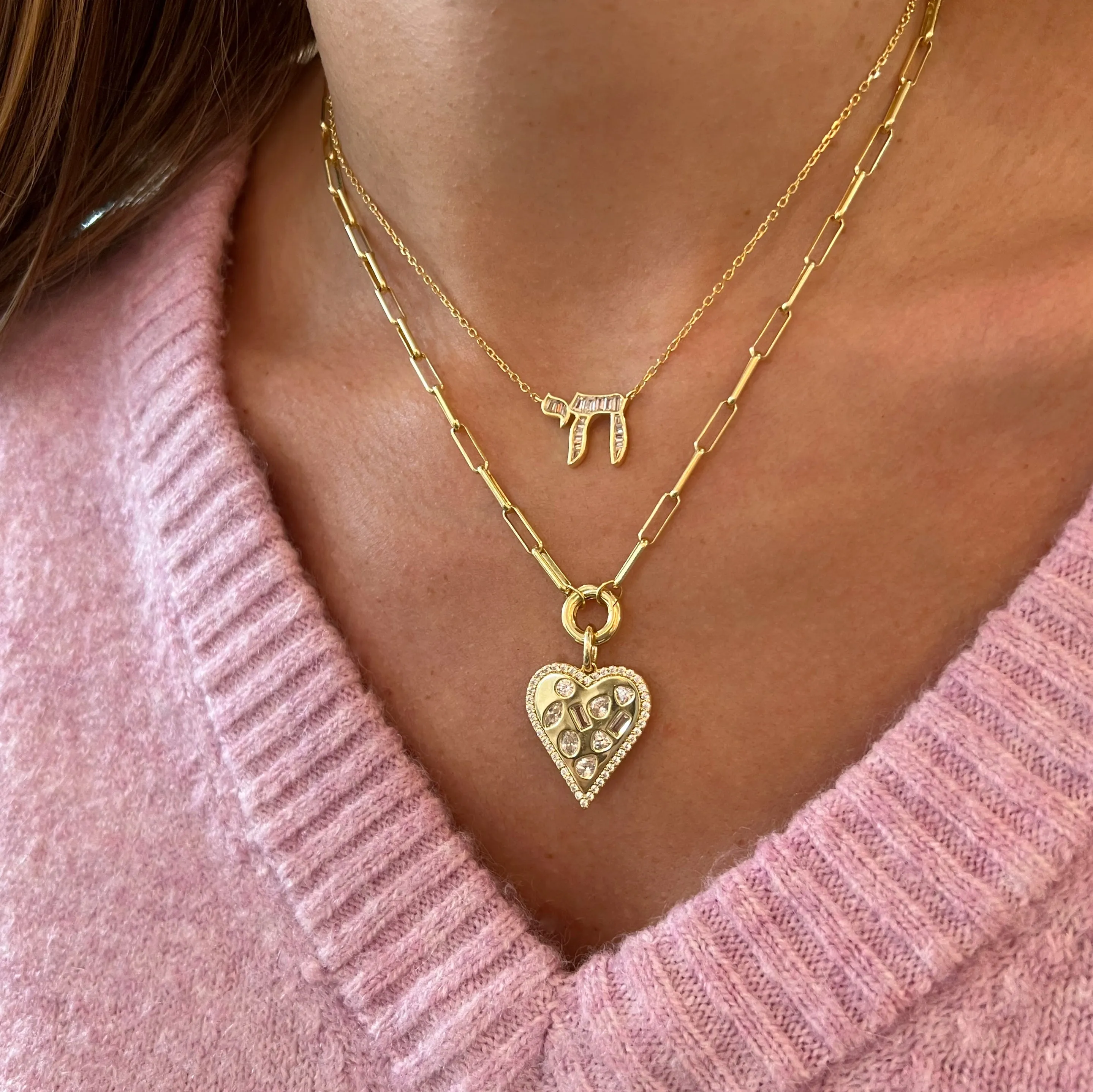 Chai Baguette Necklace