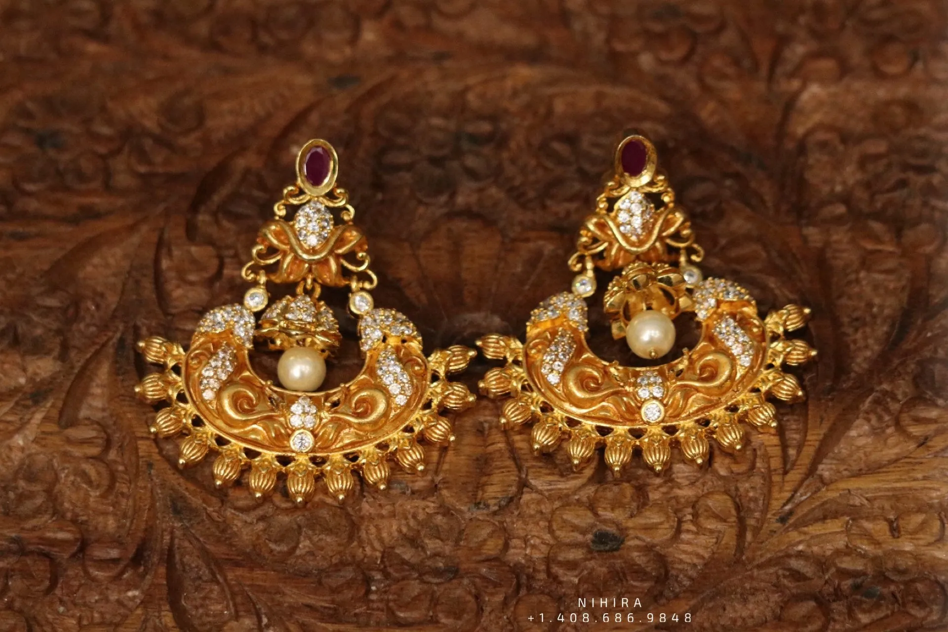 Chandelier earrings ,party wear earrings,designer jewelry,hand picked jewelry,celebrity jewelry,fashion jewelry,fusion jewelry earrings
