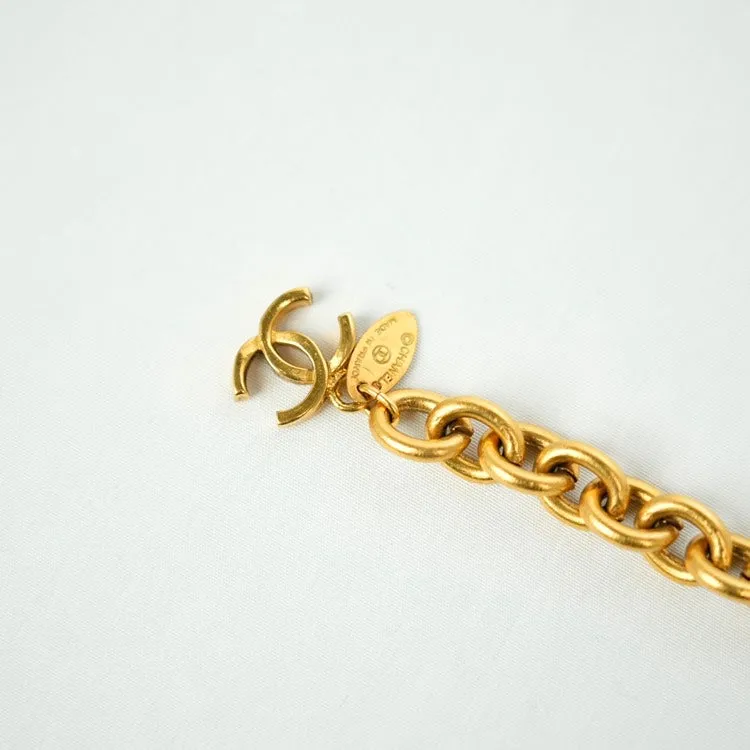 CHANEL Cambon Bracelet Gold Statement
