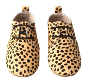 Cheetah - Oxfords - US Size 5-8 - Hard Sole