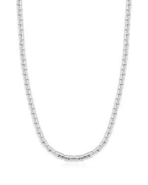 Chloe Chain Necklace- Silver