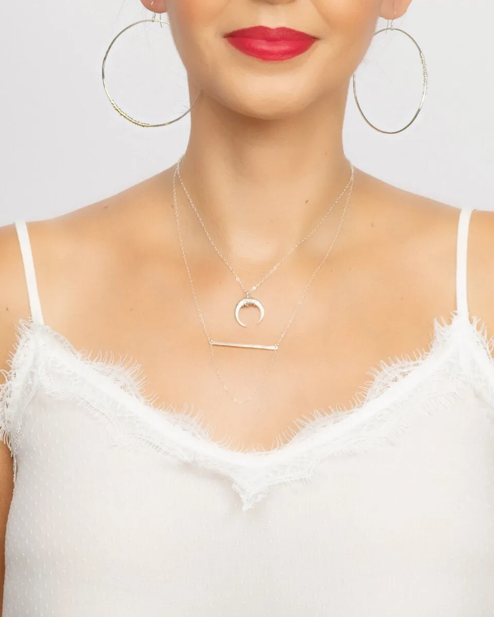 Chloe Necklace, Sterling Silver