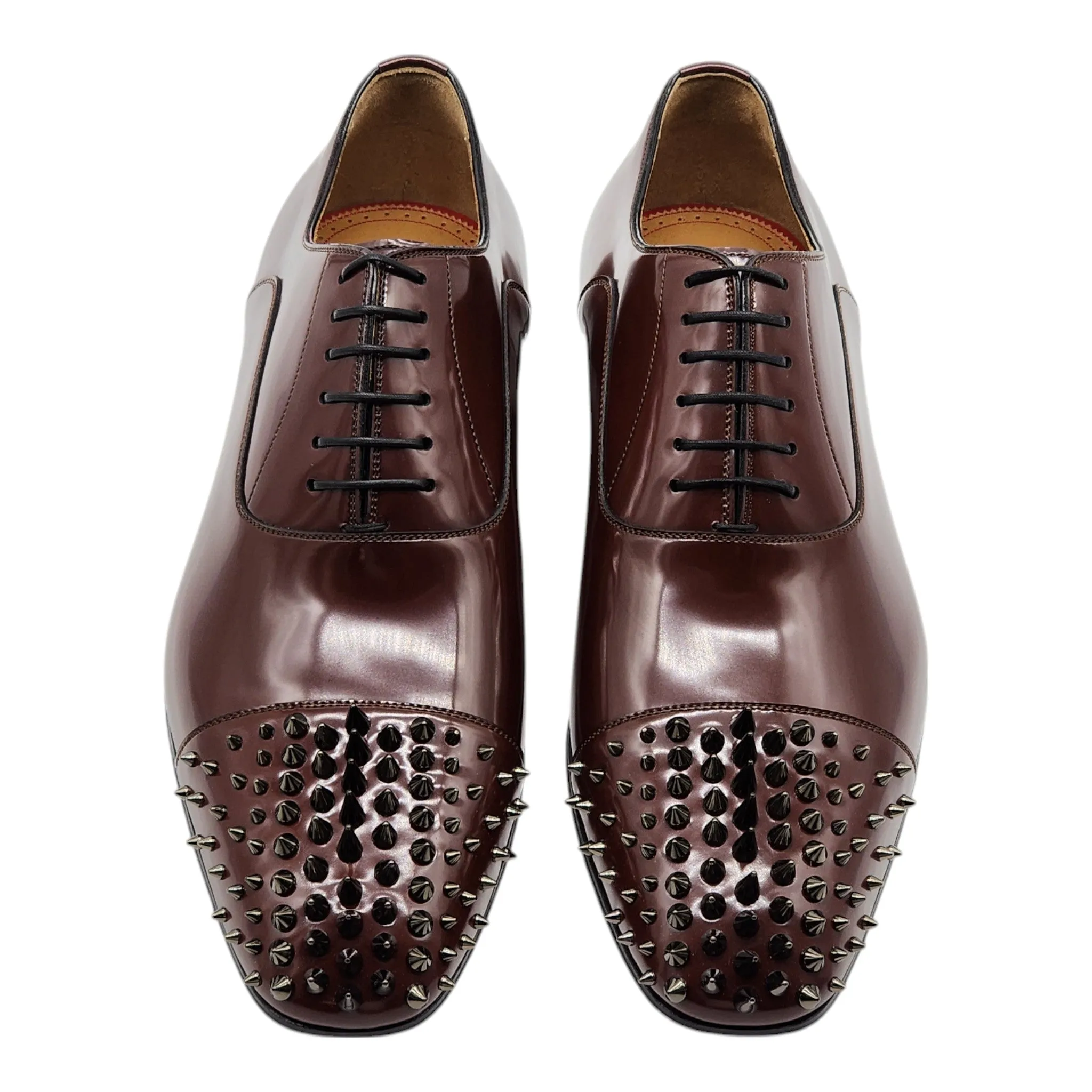 Christian Louboutin Gregossic Oxford Shoes - Leather - Brown 41