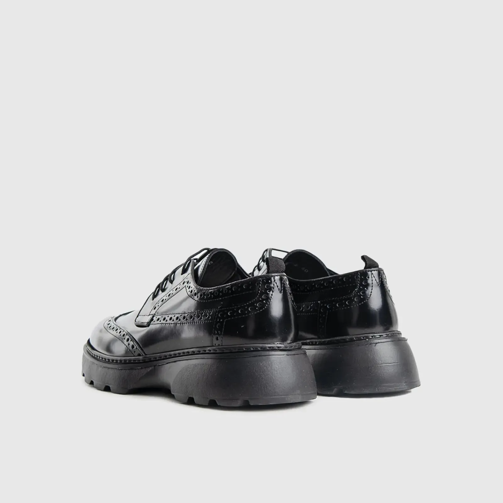 Chunky Sole Dress Oxfords Black 4460