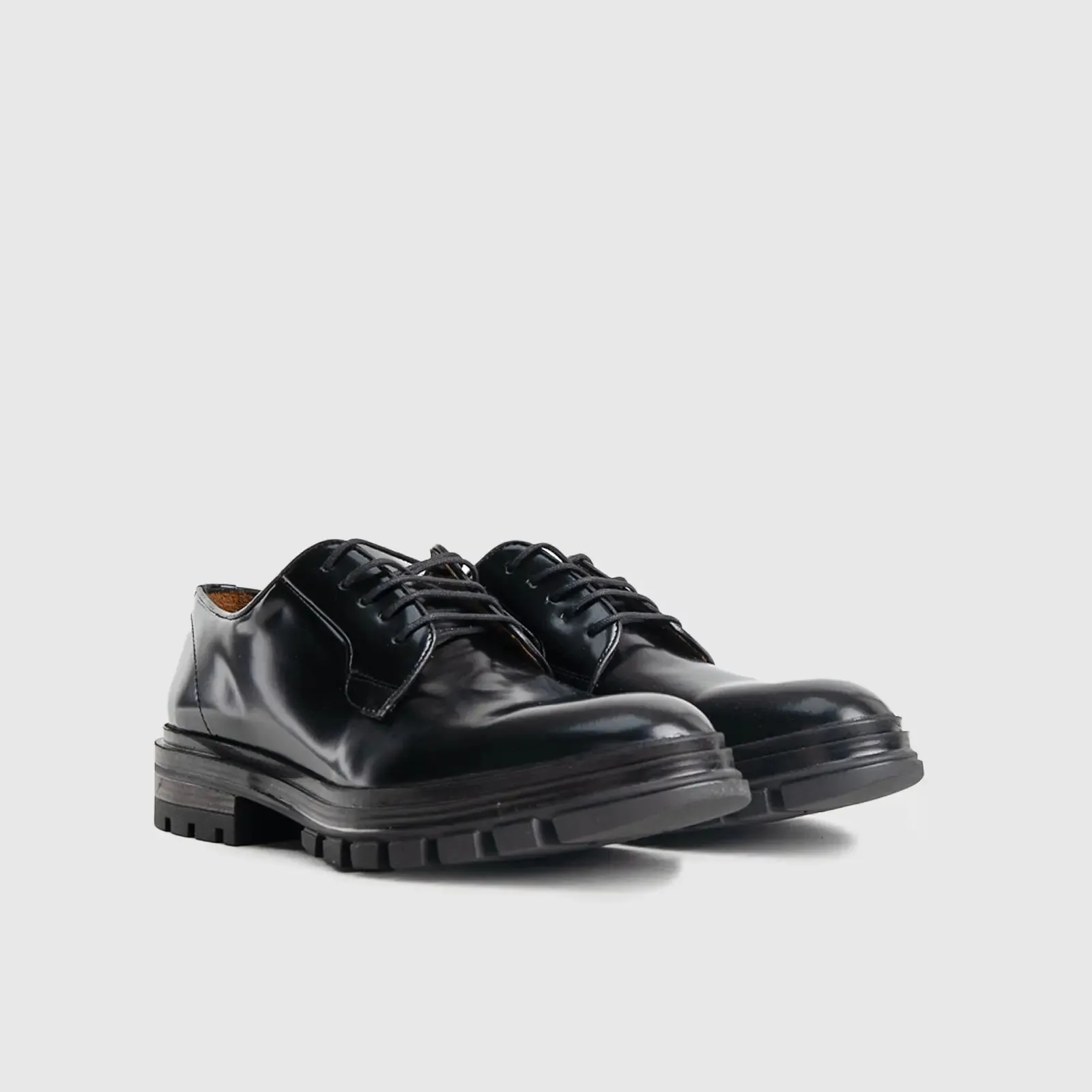Chunky Sole Dress Oxfords Black 4911