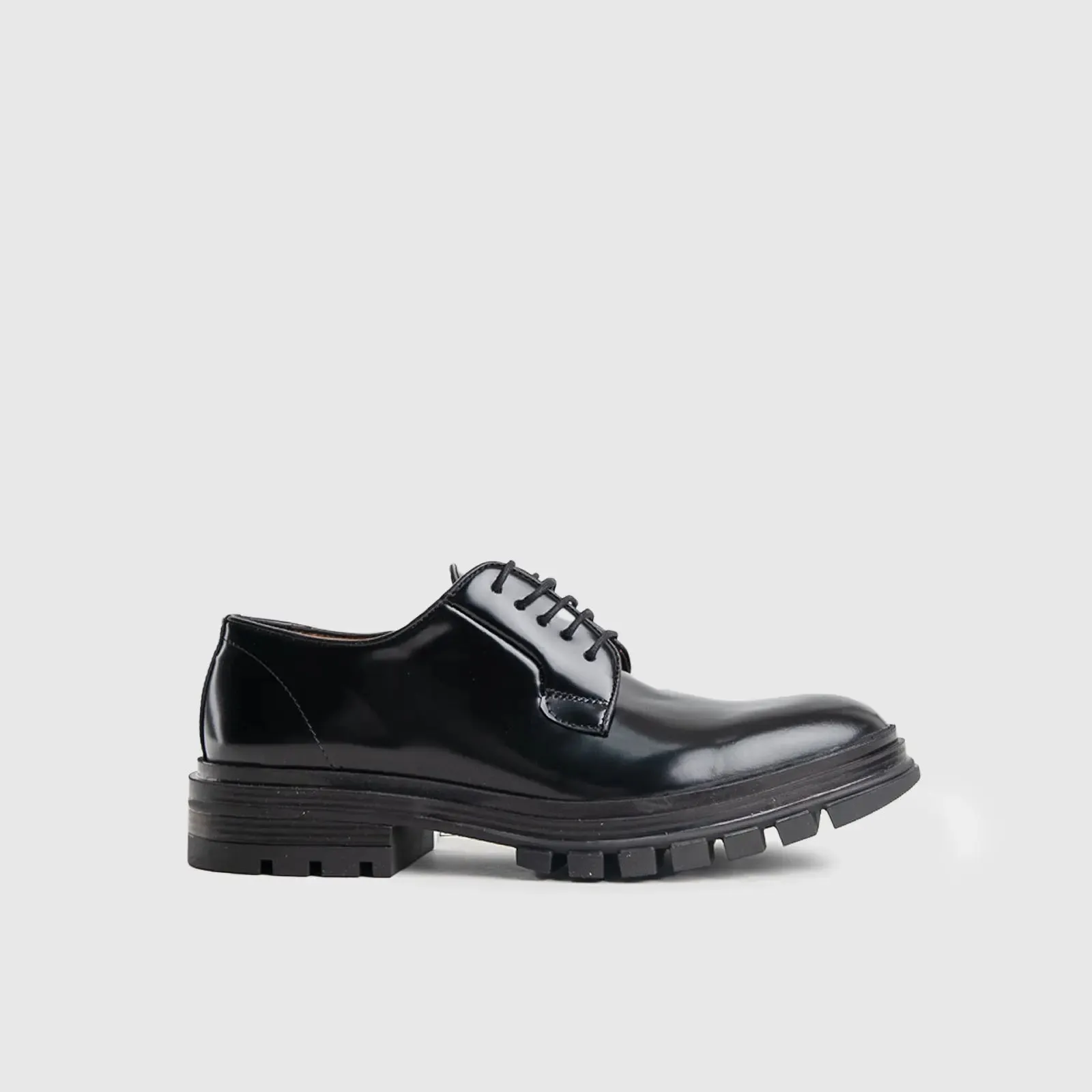 Chunky Sole Dress Oxfords Black 4911