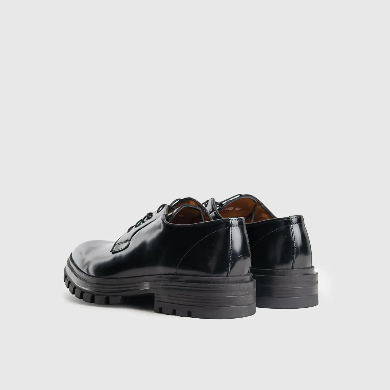 Chunky Sole Dress Oxfords Black 4911