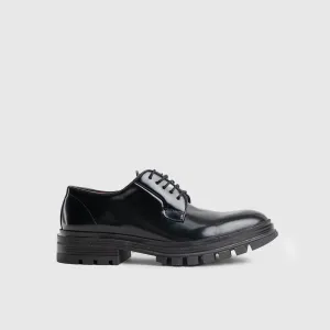 Chunky Sole Dress Oxfords Black 4911