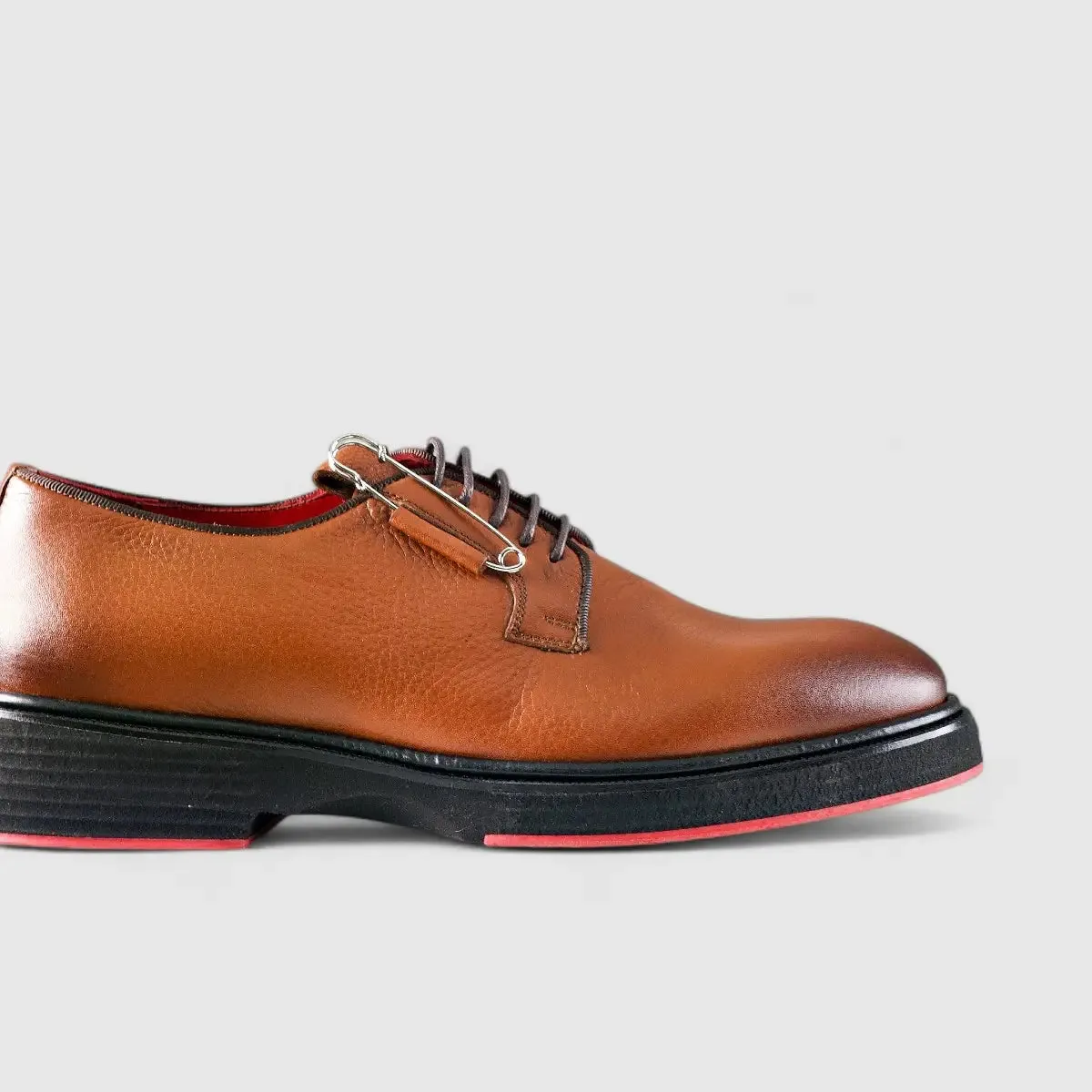 Chunky Sole Dress Oxfords Tan Floater 0218