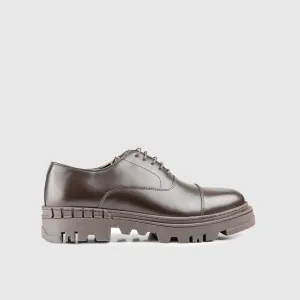 Chunky Sole Oxfords Brown 3308