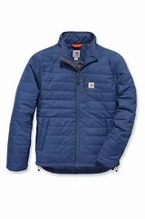 CL102208-M-Navy Jacket Carhartt "Gilliam" Rain/Wind Resistant