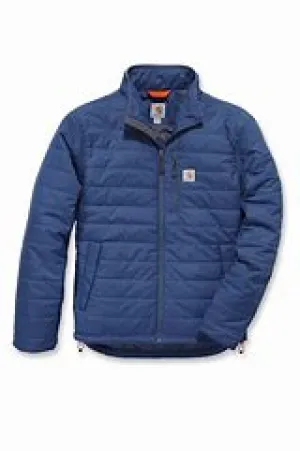 CL102208-M-Navy Jacket Carhartt "Gilliam" Rain/Wind Resistant