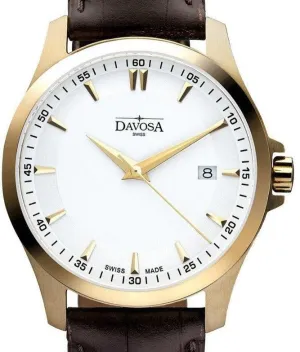 Classic Quartz Swiss-Made White Gold Executive Watch 16246715