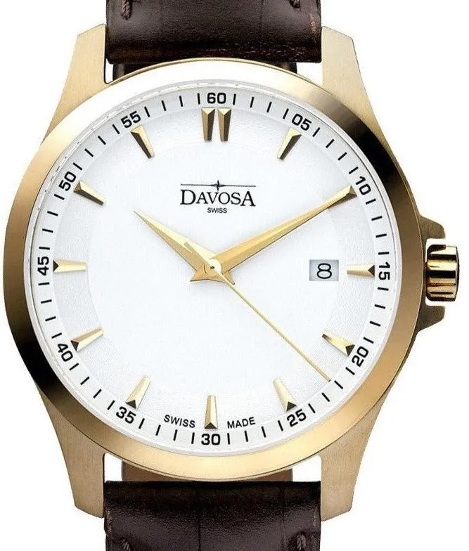 Classic Quartz Swiss-Made White Gold Executive Watch 16246715