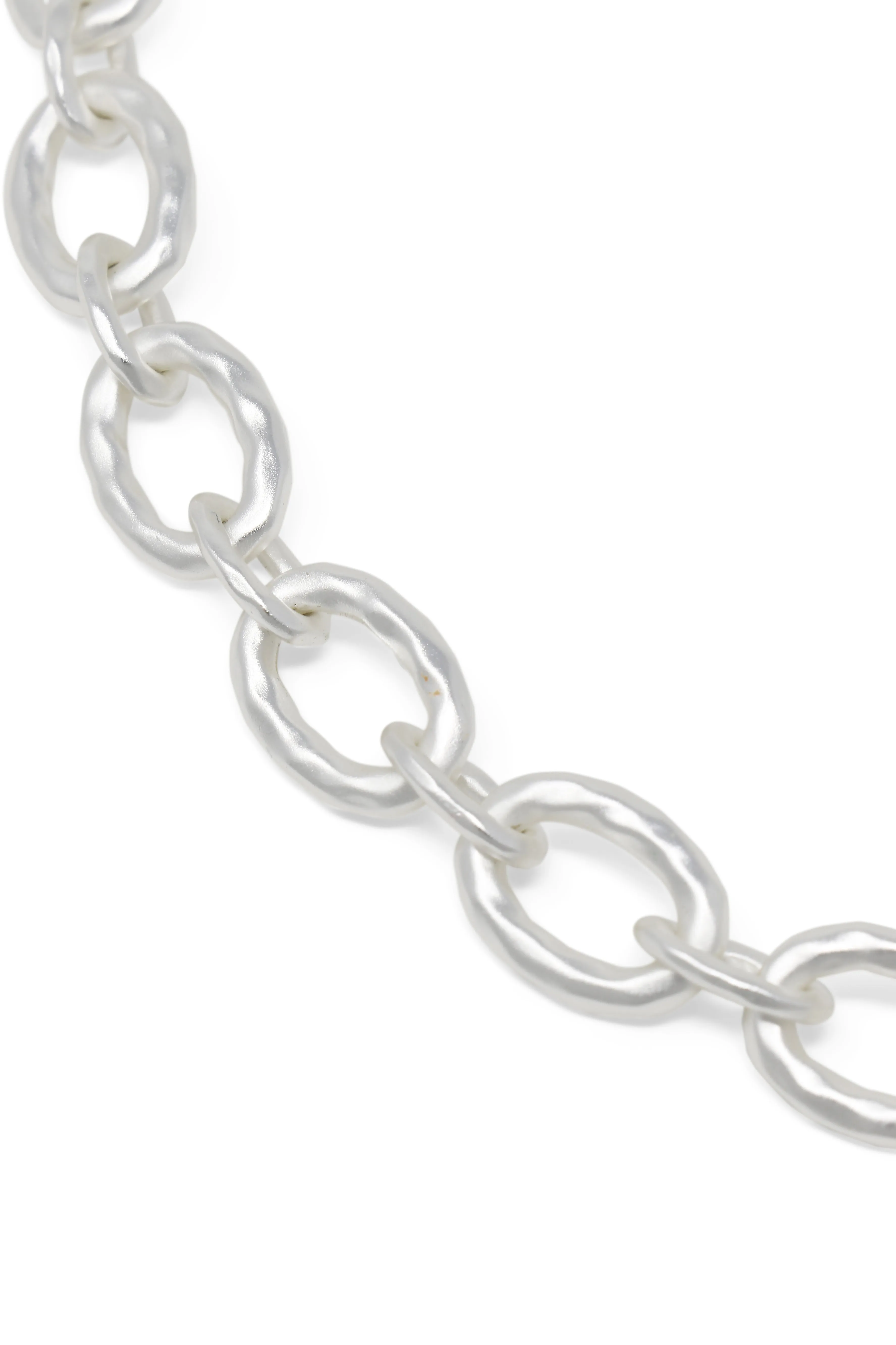 Classic Silver Link Necklace