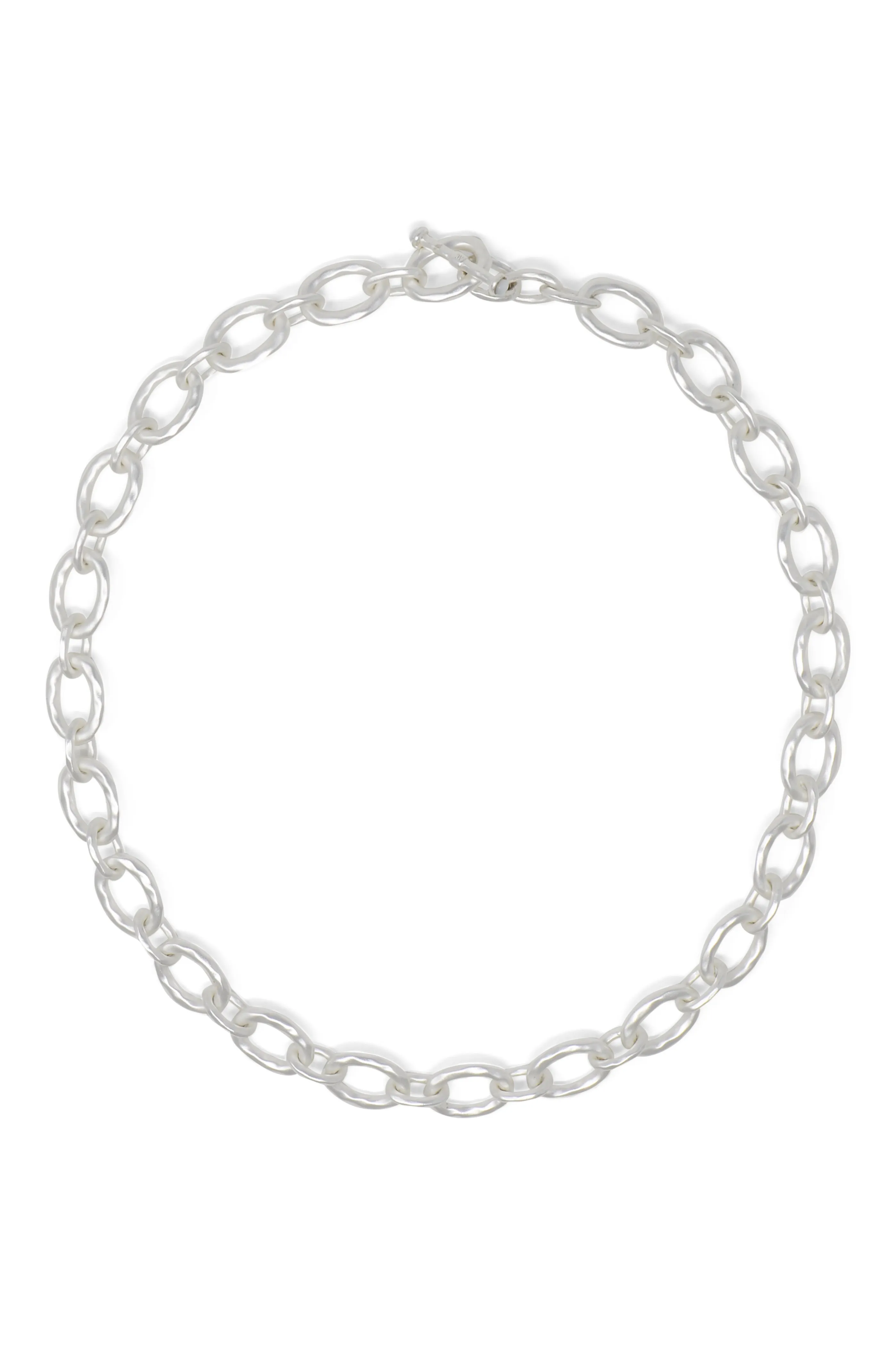 Classic Silver Link Necklace