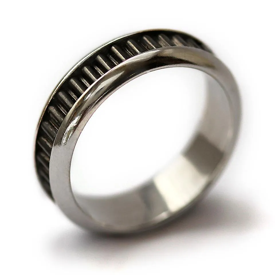Coil- black promise rings for couples