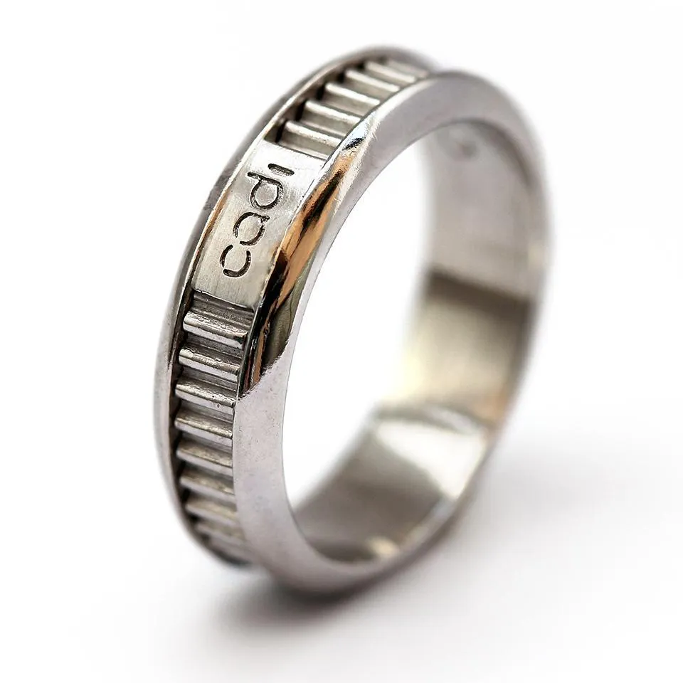 Coil- his and her couple rings