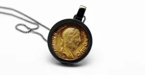 Coin and jewelry - Roman coin jewelry