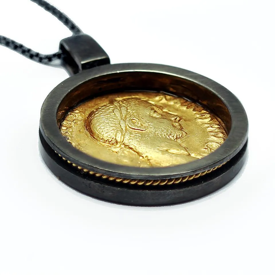 Coin and jewelry - Roman coin jewelry