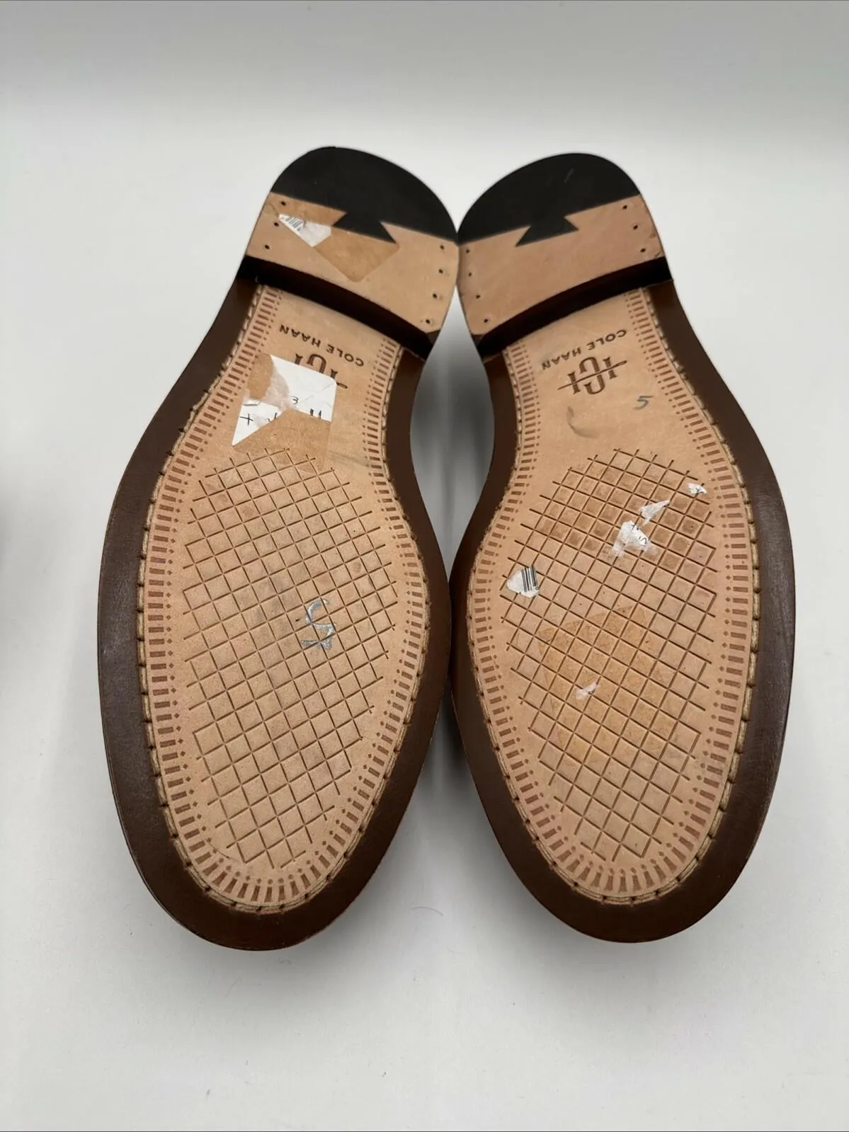 Cole Haan Men's American Classics Pinch Penny Loafer Brown Leather Size 11.5 - Very Good