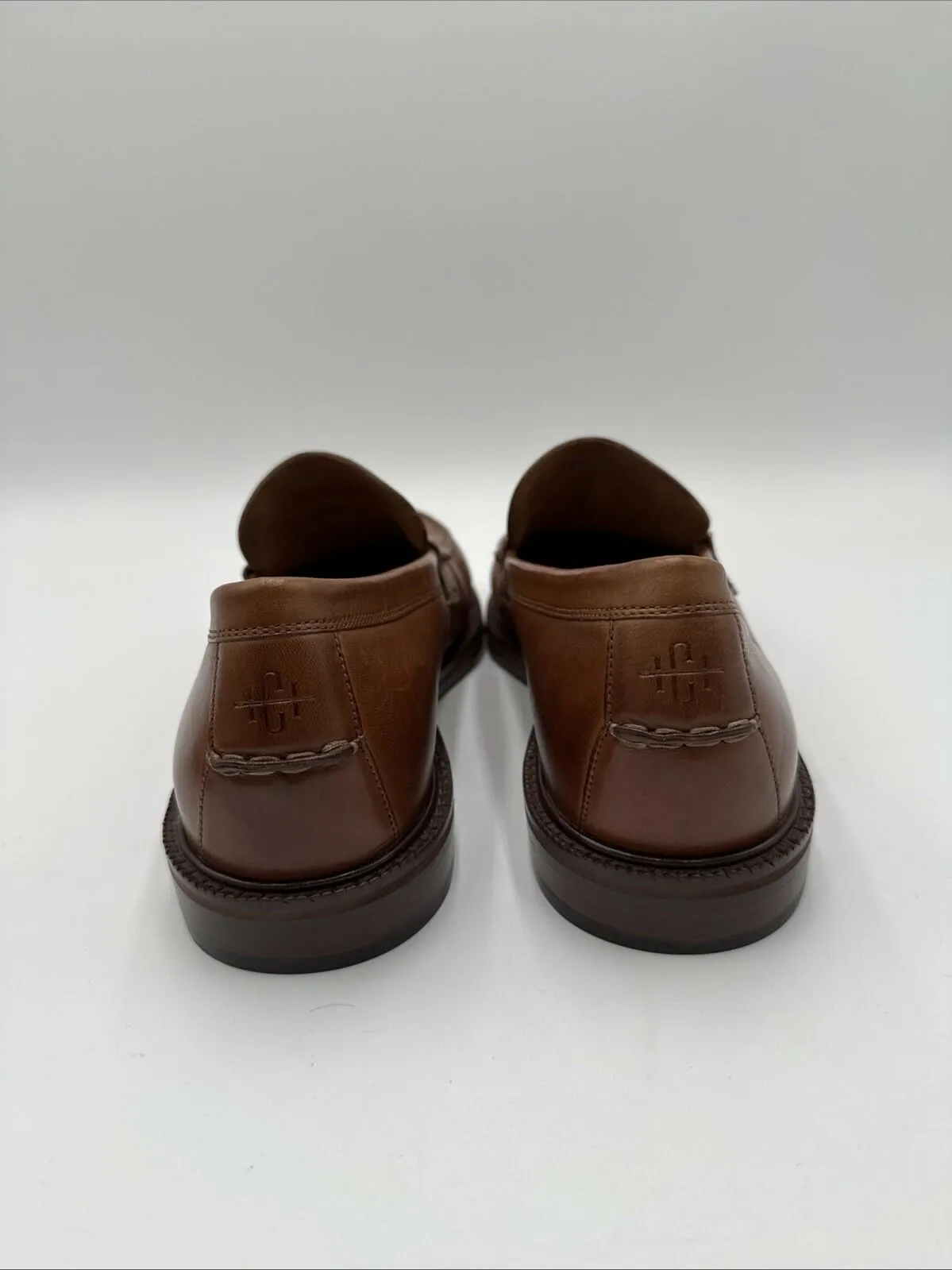 Cole Haan Men's American Classics Pinch Penny Loafer Brown Leather Size 11.5 - Very Good