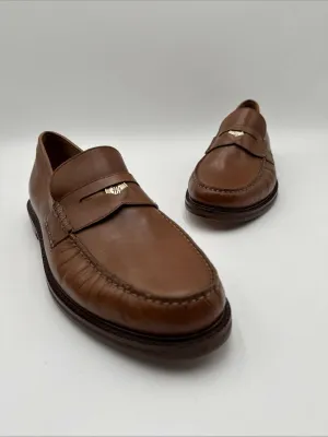 Cole Haan Men's American Classics Pinch Penny Loafer Brown Leather Size 11.5 - Very Good