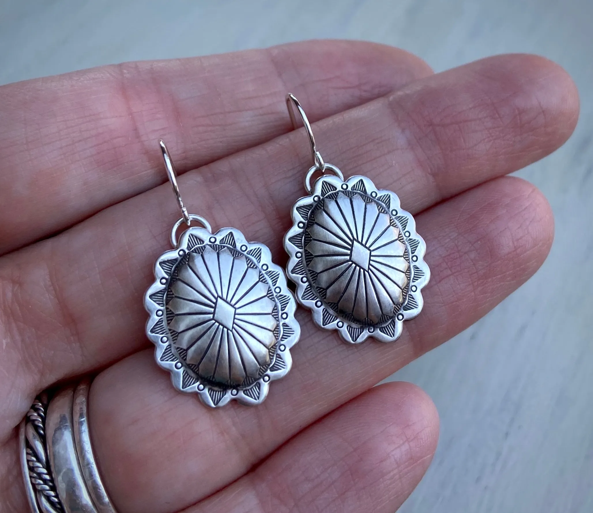 Concho Earrings