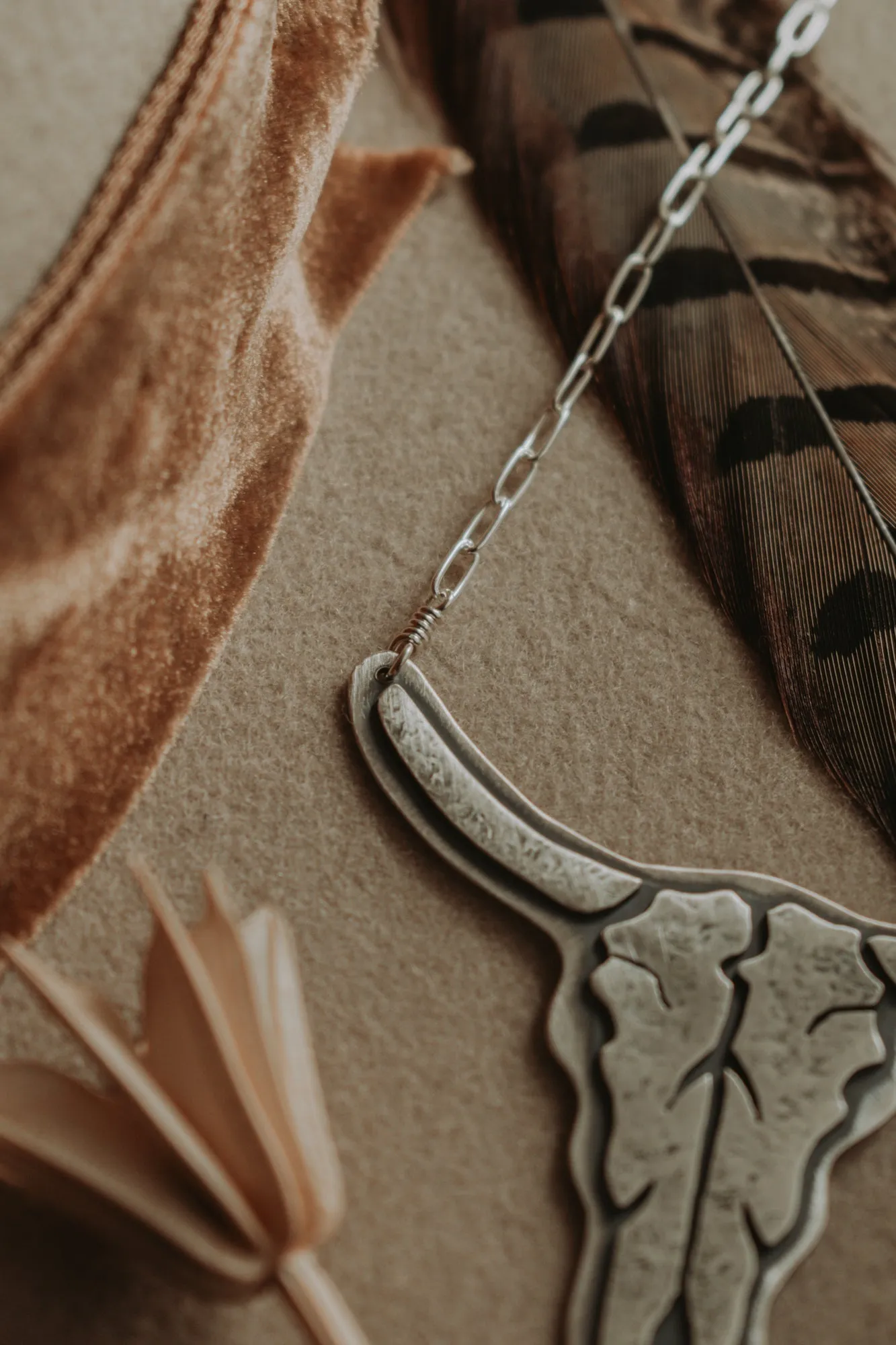 Cow Skull Necklace