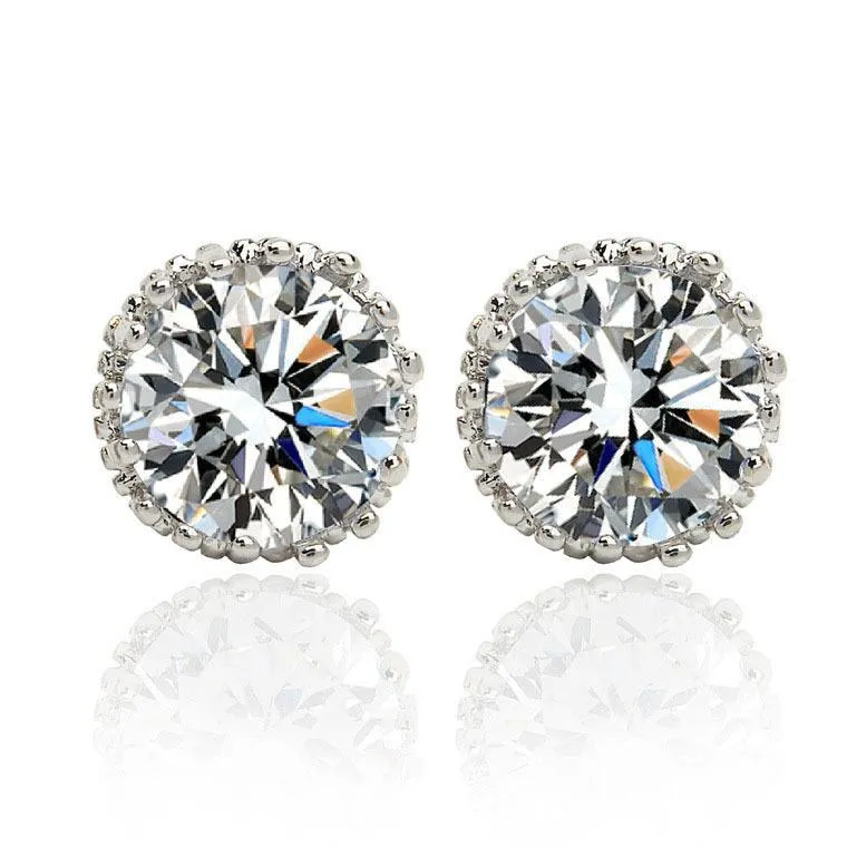 Crown Stud Earrings Liz