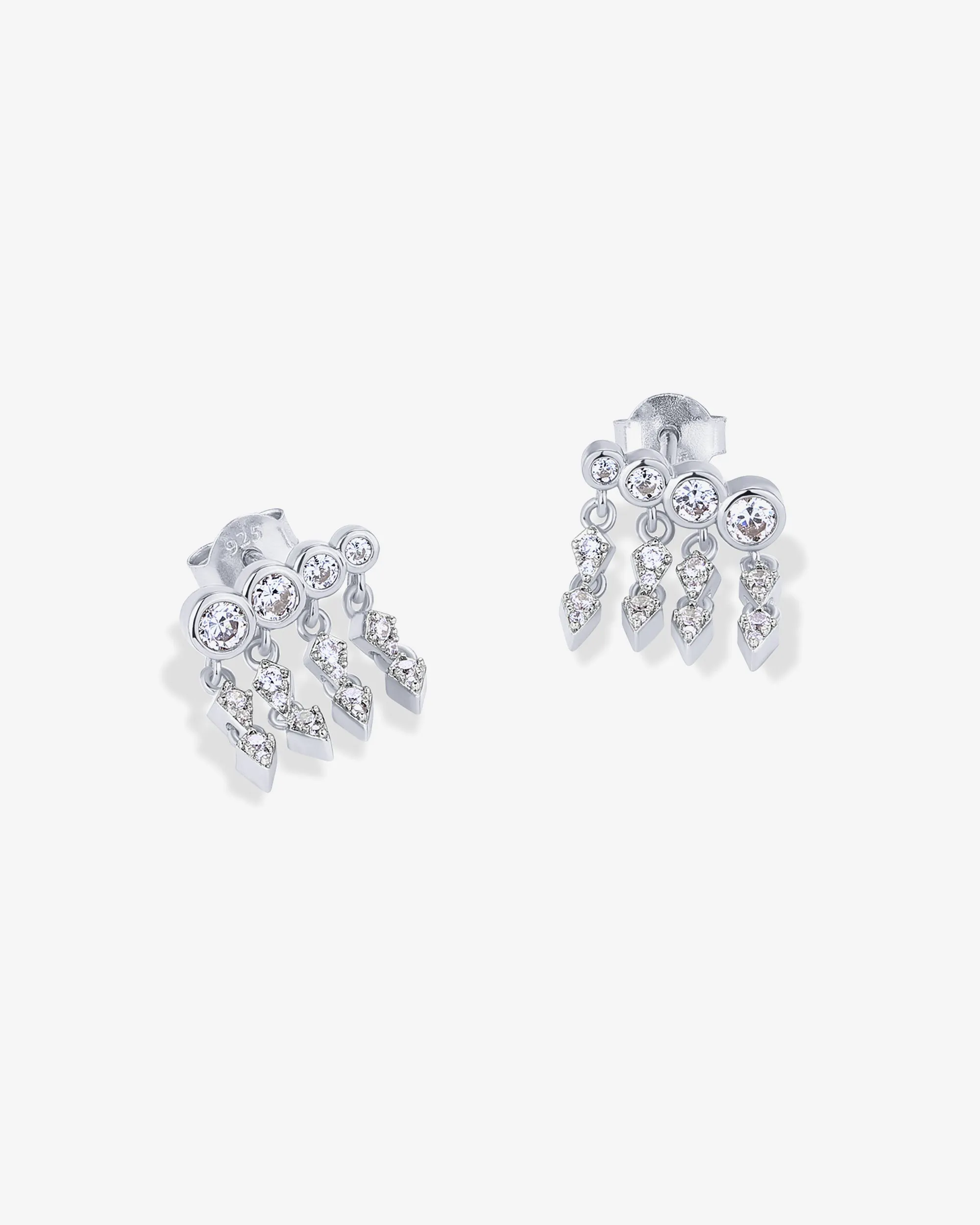 Cubic Zirconia Dangle Crawler