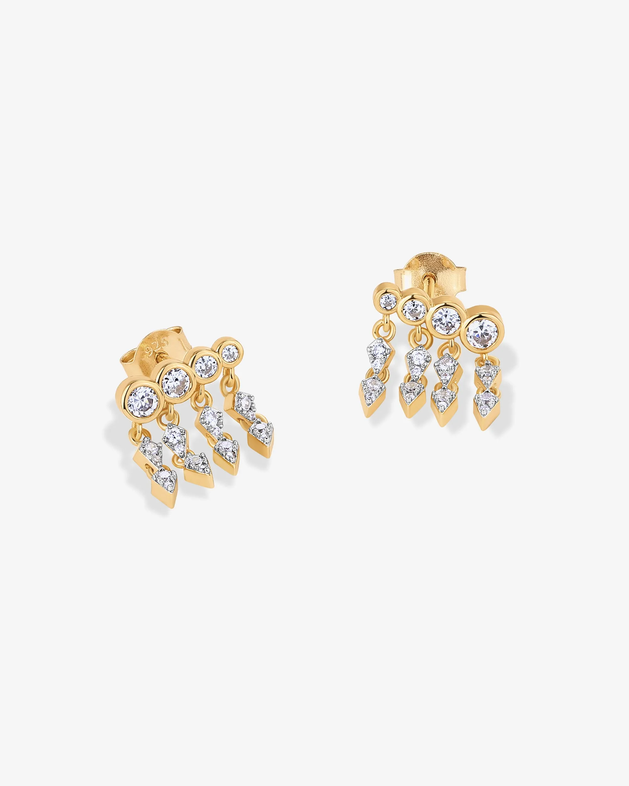 Cubic Zirconia Dangle Crawler