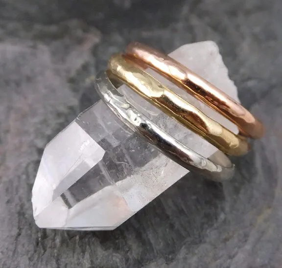 Custom Wedding band 14k or 18k gold white yellow or rose gold textured wedding ring byAngeline Recycled gold C100_3mm