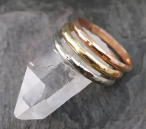 Custom Wedding band 14k or 18k gold white yellow or rose gold textured wedding ring byAngeline Recycled gold C100_3mm