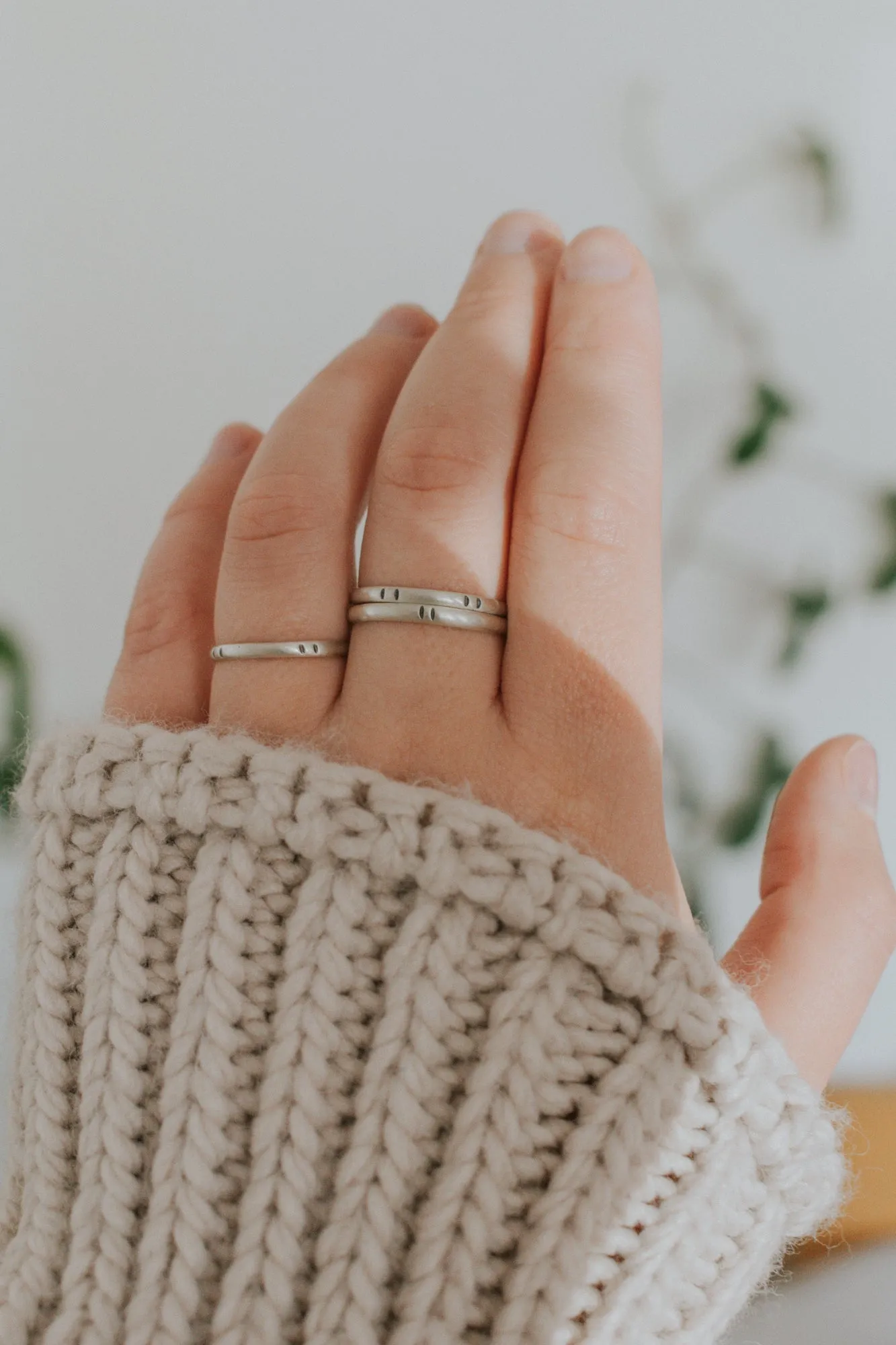 Dainty Stacker Ring - one left in size 4.5!
