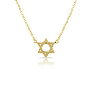 Dainty Star of David Necklace