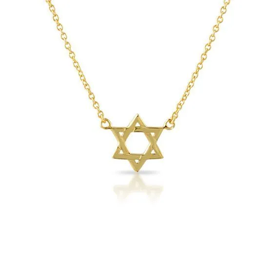 Dainty Star of David Necklace