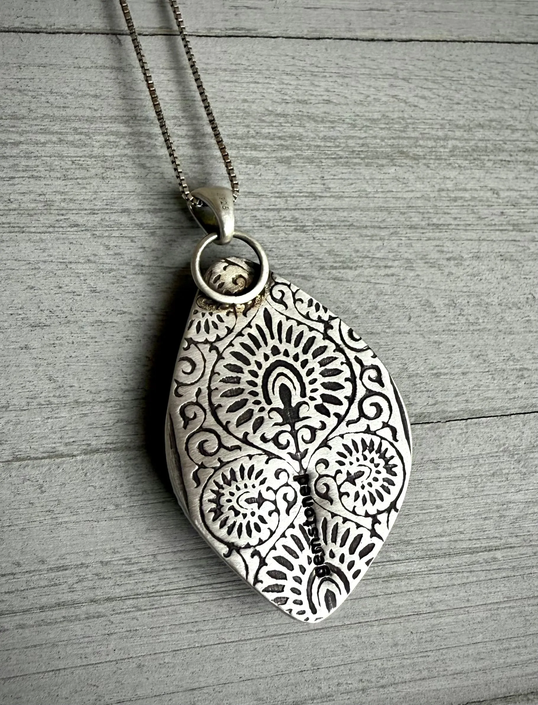 Dark Green Aventurine Pendant