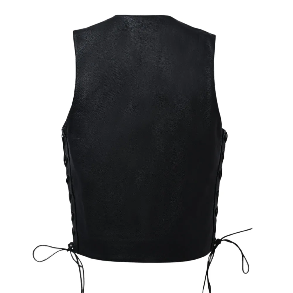 DELANEY - Motorcycle Leather Vest