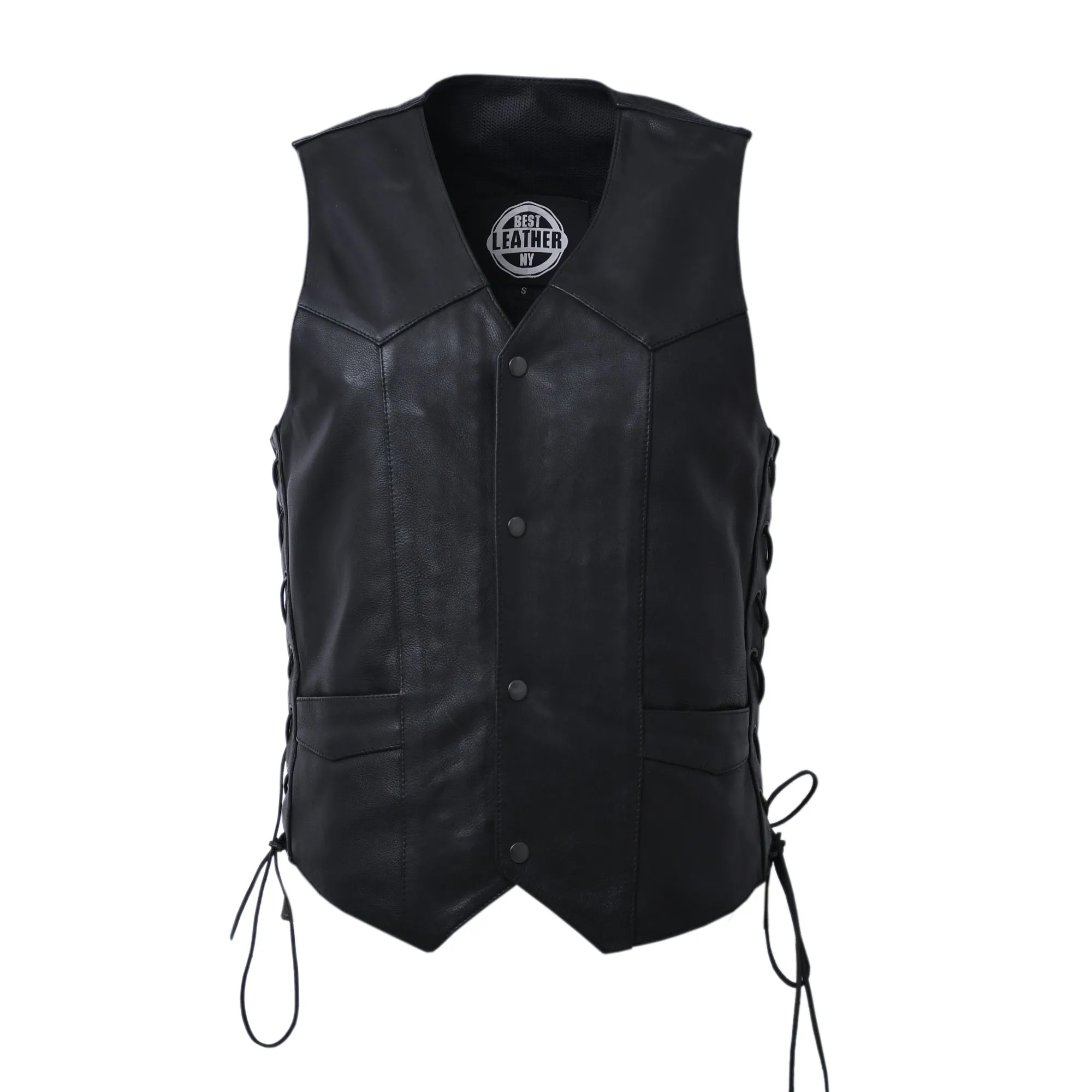 DELANEY - Motorcycle Leather Vest