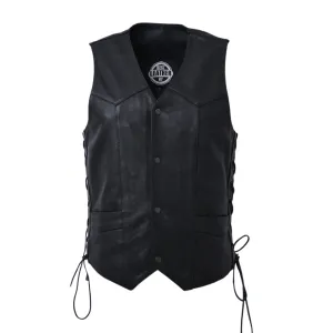 DELANEY - Motorcycle Leather Vest