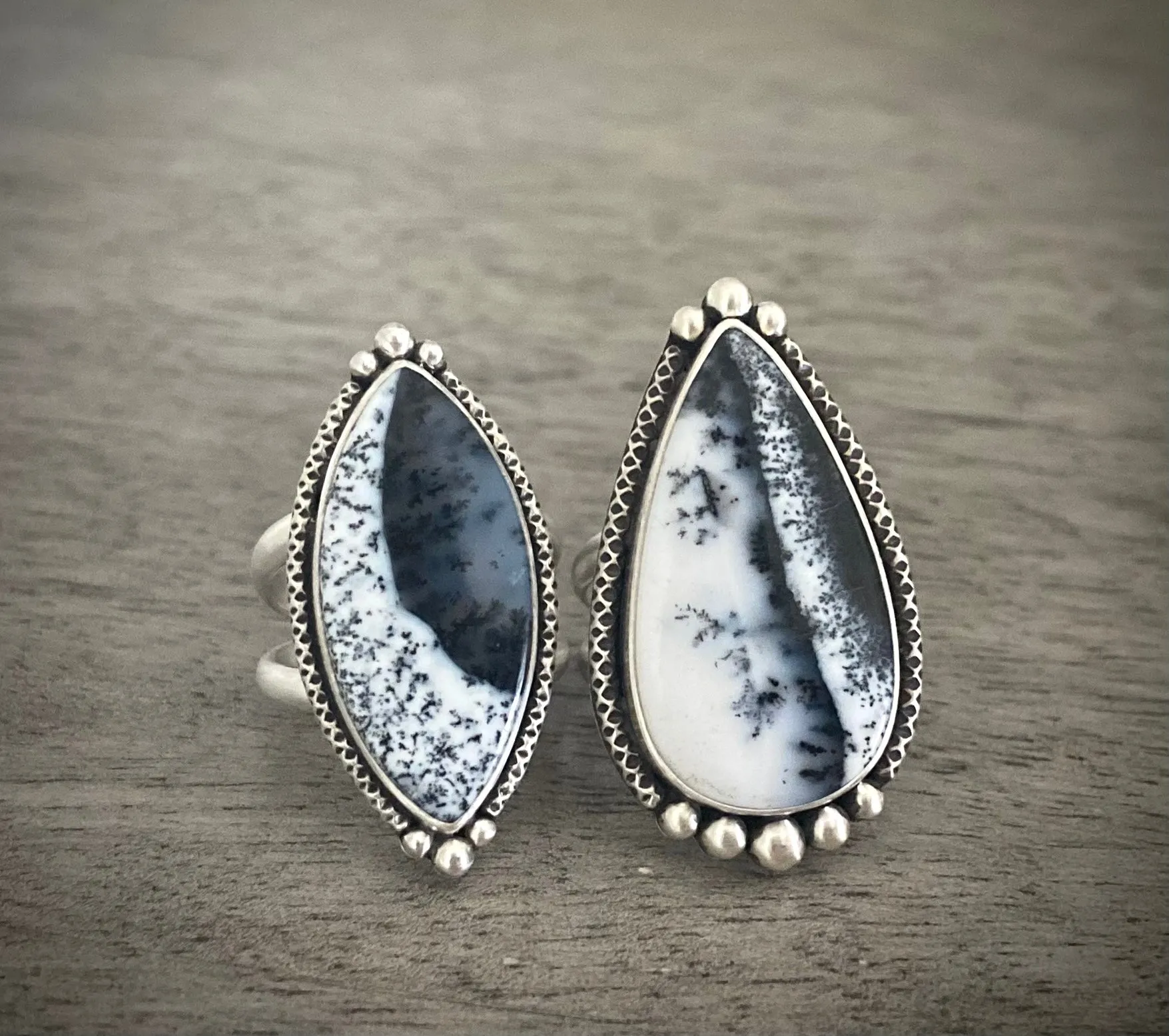 Dendrite Agate Ring