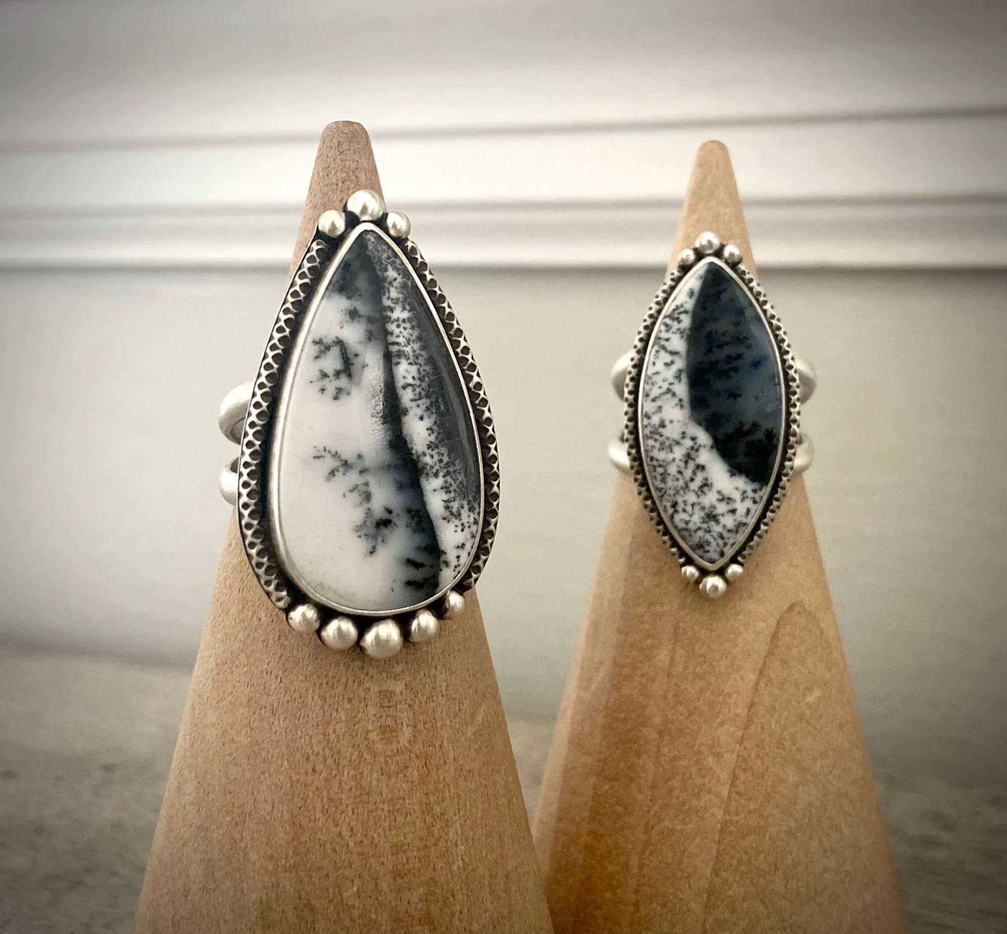 Dendrite Agate Ring